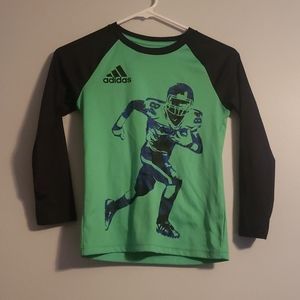Boys Adidas polyester long sleeve